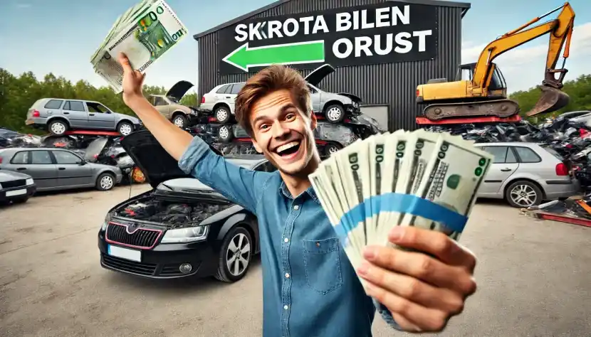 Skrota bilen på Orust: Enkel och lönsam affär