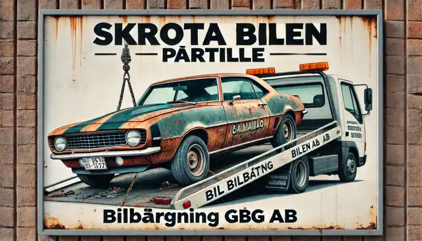 Miljöfördelar med skrotning av bil i Partille: Bilbärgning Gbg AB